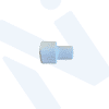 Raccord abreuvoir fin de rampe - Carré/Rond droit - pour tube Ø25mm