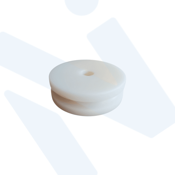 Poulie renvoi angle – Ø100mm extérieur – Alésage 17mm pour axe 14mm